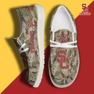 Custom Name NCAA USC Trojans 2026 Hey Dude Shoes