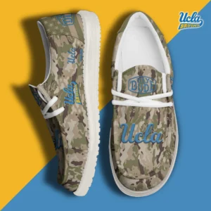 Custom Name NCAA UCLA Bruins 2026 Hey Dude Shoes