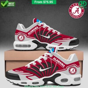 Custom Name Alabama Crimson Tide 2026 Air Max Shoes Air Cushion Sneakers