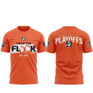 Anaheim Ducks Fear The Flock 2026 Playoffs T-Shirt