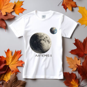 Artemis II Moon Mission Graphic Shirt