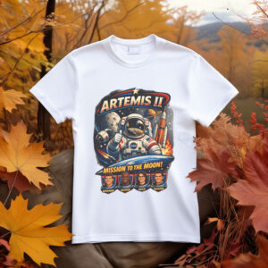 Artemis II astronaut mission Graphic Shirt