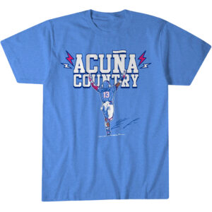 Atlanta Braves Ronald Acuña Jr. Country T-Shirt