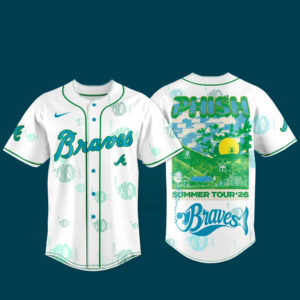 Atlanta Braves x Phish Summer Tour 2026 Baseball Jersey