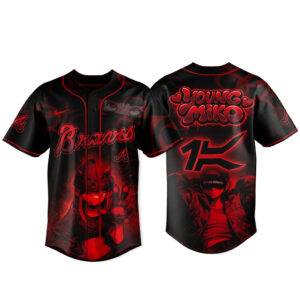 Atlanta Braves x Young Miko Late Checkout Tour 2026 Baseball Jersey
