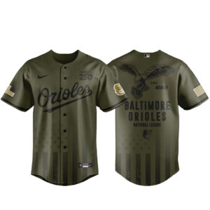 Baltimore Orioles Armed Forces Day 2026 Baseball Jersey