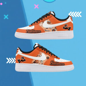 Baltimore Orioles Baseball Air Force 1 Shoes Sneakers