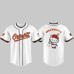 Baltimore Orioles Hello Kitty Night 2026 Baseball Jersey