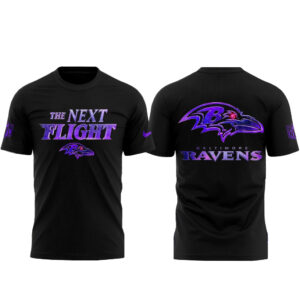 Baltimore Ravens 2026 The Next Flight T-Shirt