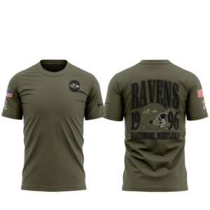 Baltimore Ravens Military Appreciation 2026 T-Shirt