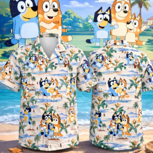 Bluey and Bingo 2026 Hawaiian Shirt