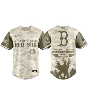 Boston Red Sox Armed Forces Day Appreciation Night 2026 Baseball Jersey