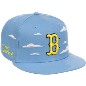 Boston Red Sox The Simpsons Clouds 2026 Snapback Cap
