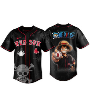 Boston Red Sox x One Piece Night 2026 Baseball Jersey Version 1