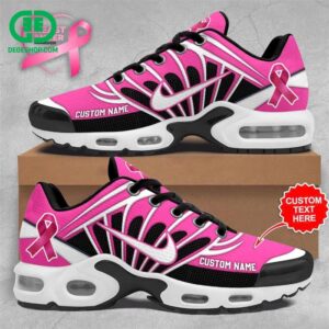 Custom Name Breast Cancer 2026 Air Max Shoes Air Cushion Sneakers