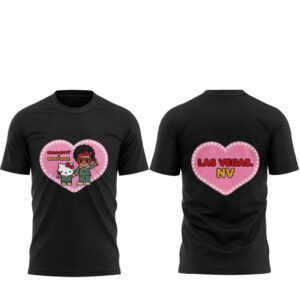 Bruno Mars x Hello Kitty 2026 The Romantic Tour Pop-Up Las Vegas NV T-Shirt