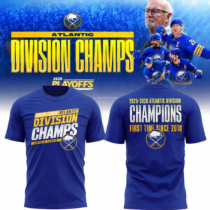Buffalo Sabres Atlantic Division Champions 2026 T-Shirt