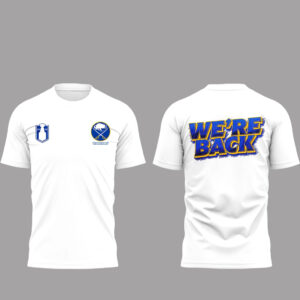 Buffalo Sabres We’re Back 2026 T-Shirt