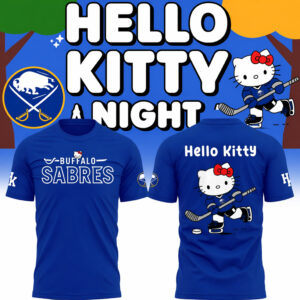 Buffalo Sabres x Hello Kitty Night 2026 Blue T-Shirt