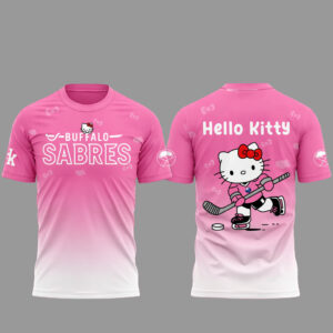 Buffalo Sabres x Hello Kitty Pink Night 2026 T-Shirt
