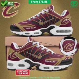 Custom Name Cleveland Cavaliers 2026 Air Max Shoes Air Cushion Sneakers
