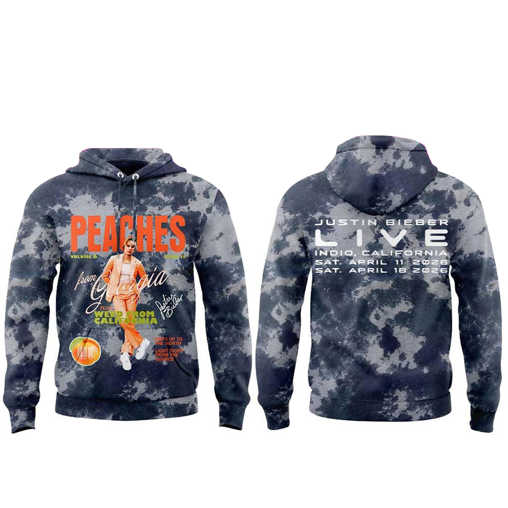 Coachella Justin Bieber Live 2026 Peaches Shirt Version 2 2 Coachella Justin Bieber Live 2026 Peaches Hoodie Version 2