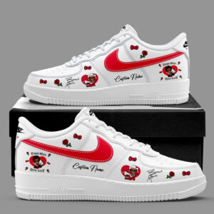Custom Name Bruno Mars x Hello Kitty 2026 The Romantic Tour Pop-Up Air Force 1 Shoes Sneakers Version 3