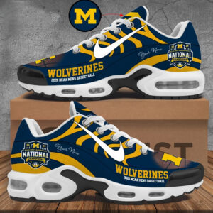Custom Name Michigan Wolverines 2026 NCAA Men’s Basketball National Champions Air Max Shoes