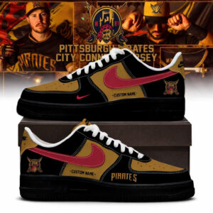 Custom Name Pittsburgh Pirates City Connect 2026 Air Force 1 Shoes Sneakers