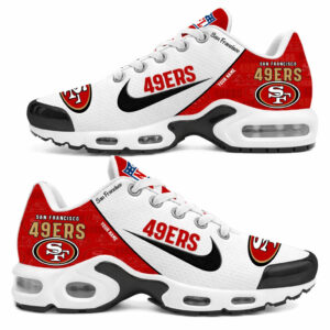 Custom Name San Francisco 49ers 2026 Air Max Shoes Air Cushion Sneakers