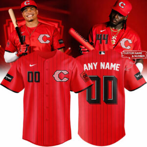 Custom Name and Number Cincinnati Reds Season 2026 Baseball Jersey
