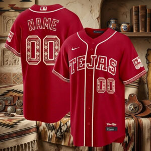 Custom Name and Number Texas Rangers 2026 City Connect Stadium Baseball Jersey
