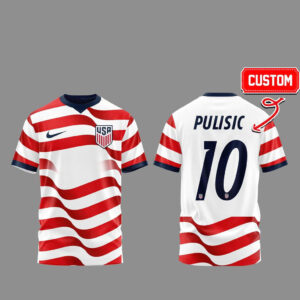Custom Name and Number USA Home 2026 Fifa World Cup T-Shirt