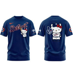 Detroit Tigers Hello Kitty Night 2026 T-Shirt