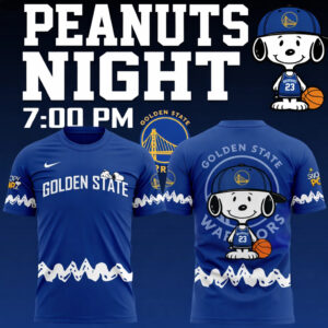 Golden State Warriors x Peanuts Night 2026 T-Shirt