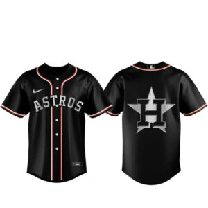 Houston Astros 2026 Back in Black Baseball Jersey
