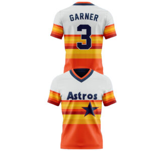 Houston Astros In Loving Memory of Phil Garner 1949-2026 Football Jersey Version 1