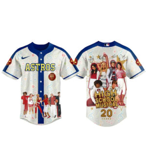 Houston Astros x 20th Anniversary High School Musical Baseball Jersey