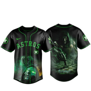 Houston Astros x Avengers Doomsday 2026 It All Leads To Doom Baseball Jersey