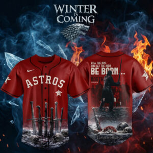 Houston Astros x Game Of Thrones Baseball Jersey