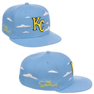 Kansas City Royals The Simpsons Clouds 2026 Snapback Cap