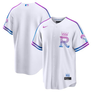 Kansas City Royals White 2026 City Connect Stadium Baseball Jersey
