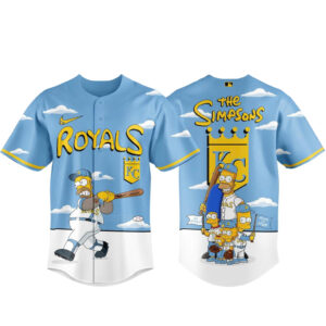 Kansas City Royals x The Simpsons 2026 Major Gameday Baseball Jersey