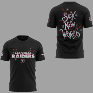 Las Vegas Raiders x Sick New World 2026 T-Shirt