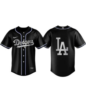 Los Angeles Dodgers 2026 Back in Black Baseball Jersey