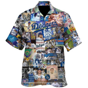 Los Angeles Dodgers Hawaiian Shirt
