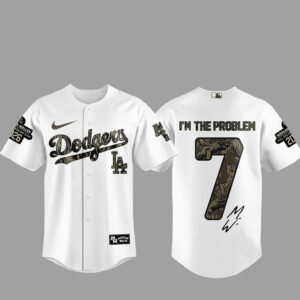 Los Angeles Dodgers Morgan Wallen Still The Problem Tour 2026 Baseball Jersey
