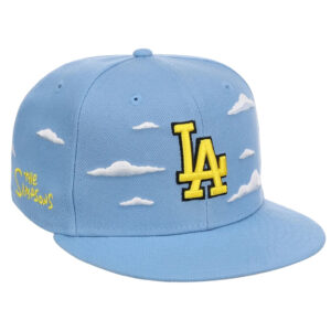 Los Angeles Dodgers The Simpsons Clouds 2026 Snapback Cap