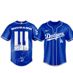 Los Angeles Dodgers x Bigbang 2026 Baseball Jersey