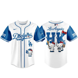 Los Angeles Dodgers x Hello Kitty Night 2026 Baseball Jersey